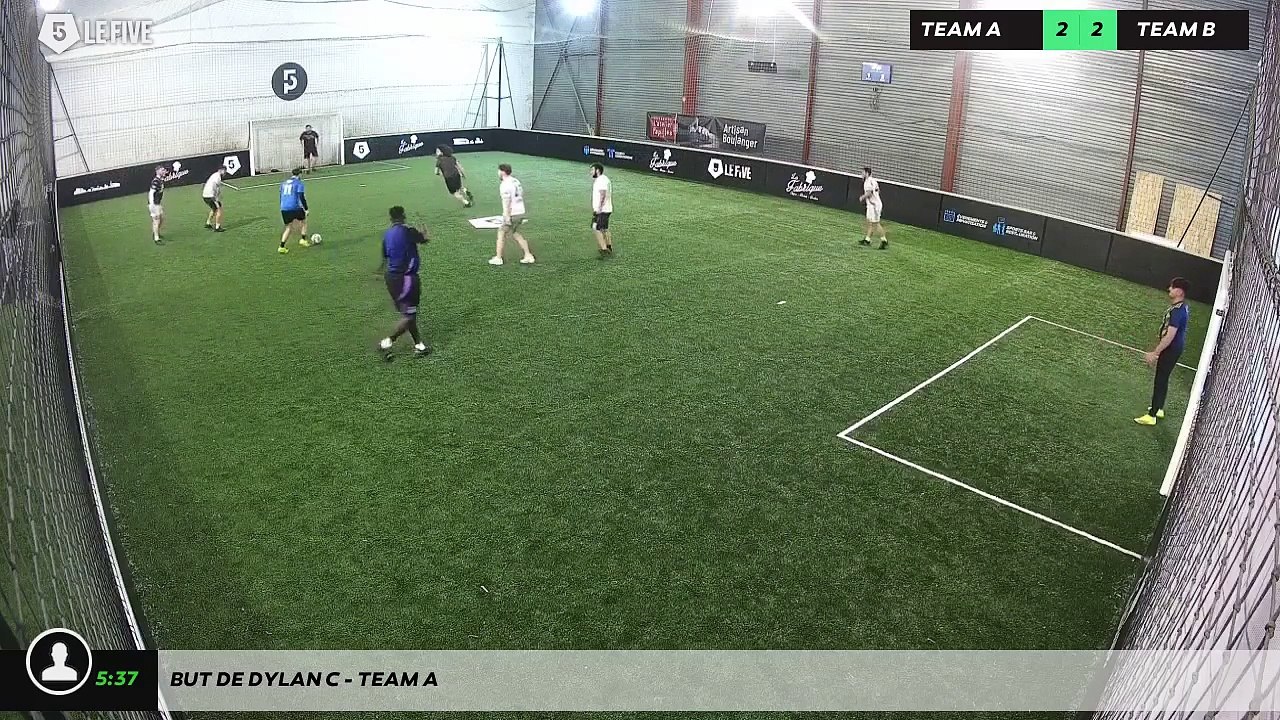 But de Dylan C - Team A