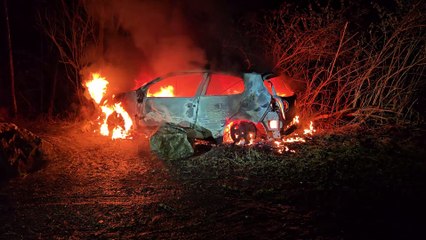 Incendie à Gilly