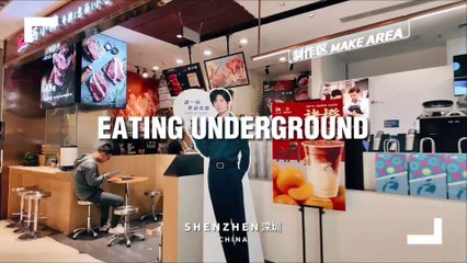 Eating & Drinking Underground at Shenzhen Raffles City