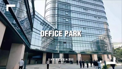 Walking Around: An Office Park in Shenzhen at Lunch Time