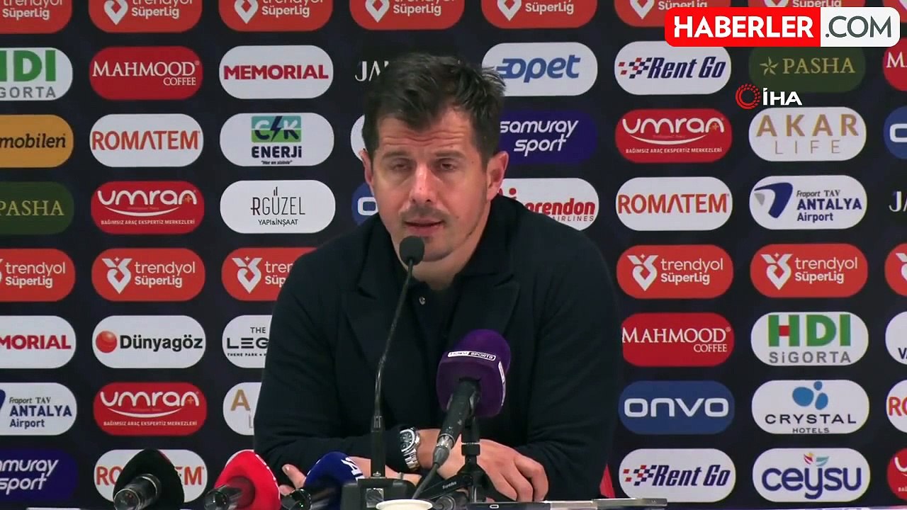 Emre Belözoğlu: "Oyun 4-0, maç 0-0 bitti"