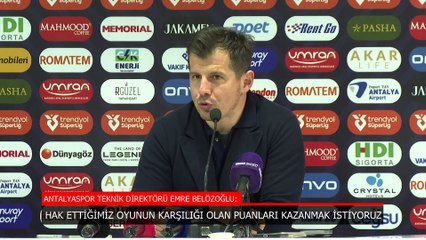 Emre Belözoğlu: Kazanmaya ihtiyacımız var