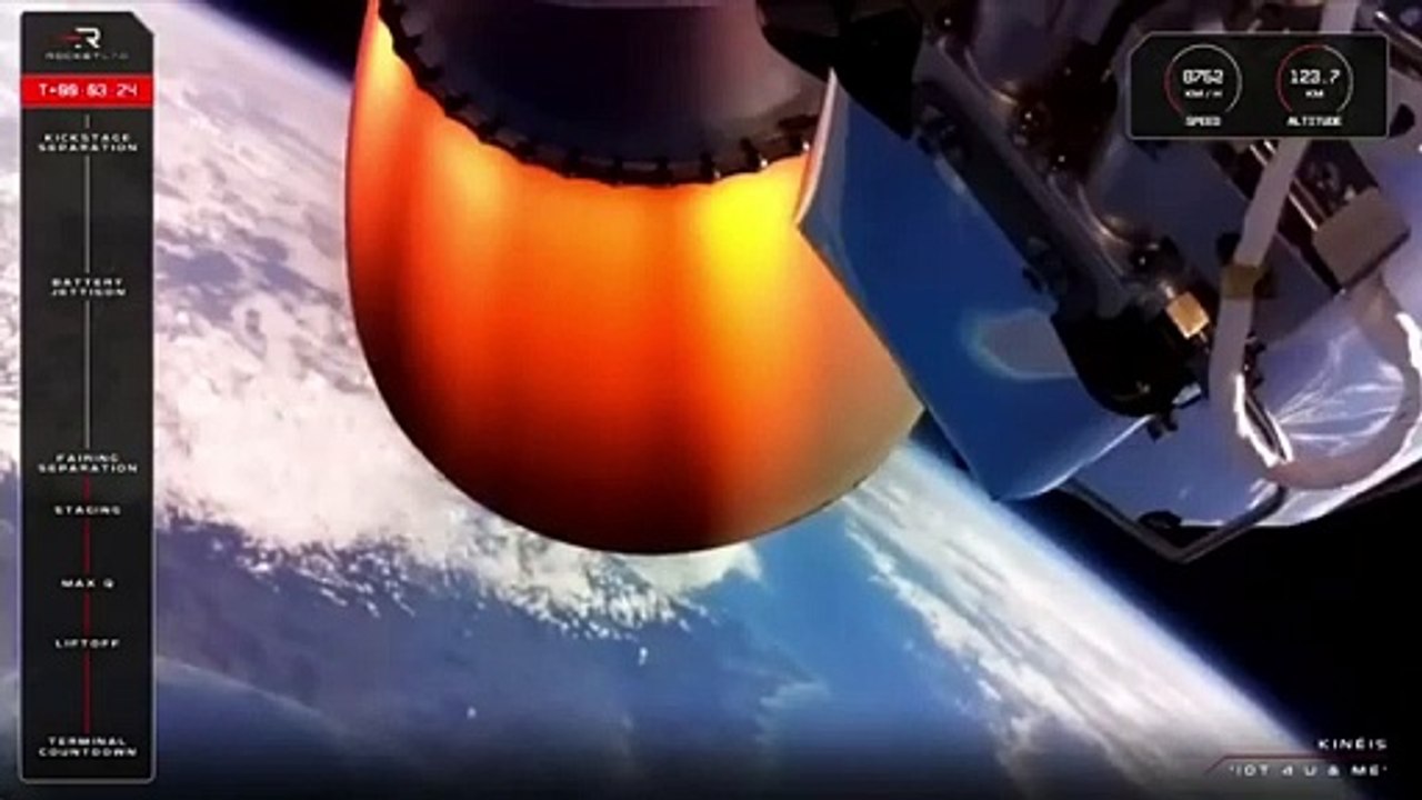 Blastoff! Rocket Lab launches 5 'Internet of Things' satellites from New Zealand