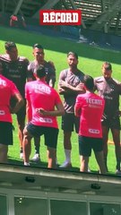 PRIMER ENTRENAMIENTO de SERGIO RAMOS con RAYADOS