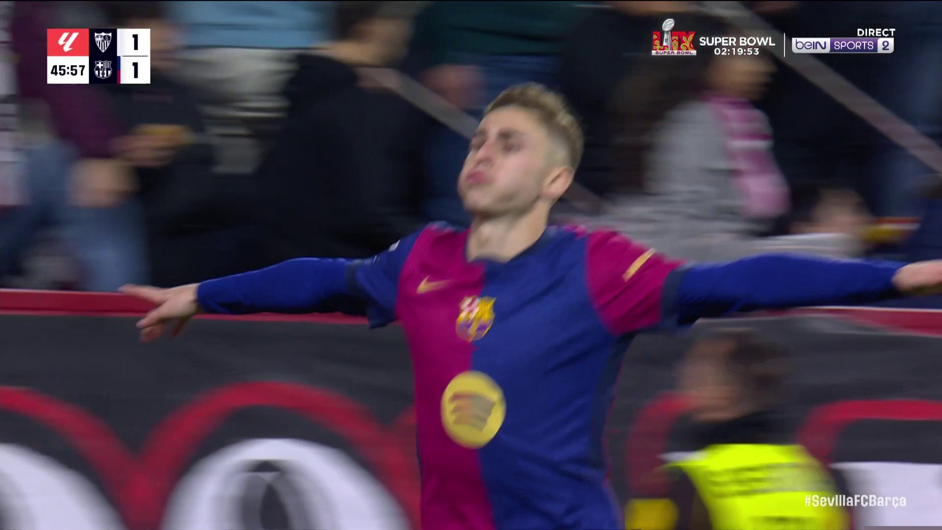 Fermin Lopez redonne l'avantage au Barça !