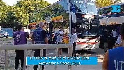 El Lobo ya está en el Bosque para enfrentar a Godoy Cruz