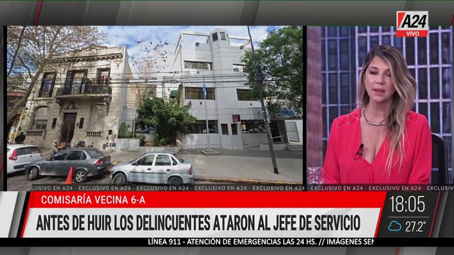 Seis presos peligrosos se fugan de comisaría en Buenos Aires