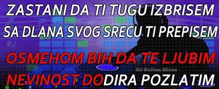 Sve bi dala da si tu - Dragana Mirković (uživo karaoke)