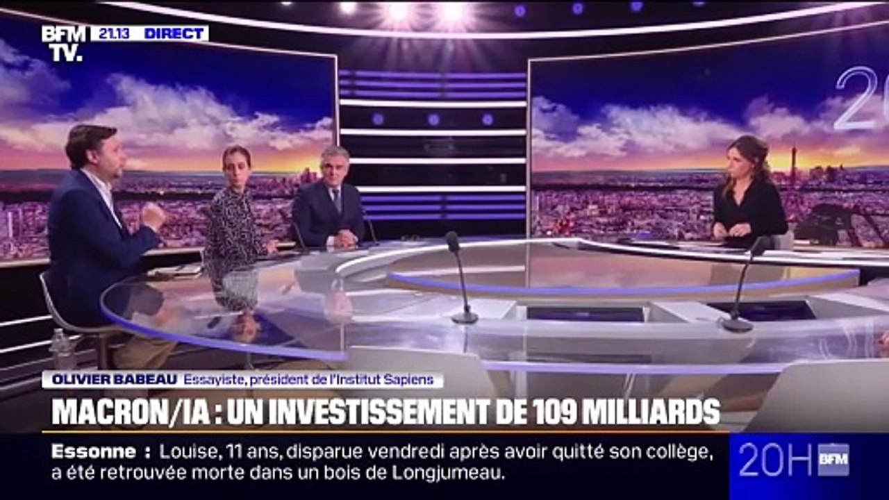 Emmanuel Macron annonce 109 milliards d'investissement pour l'intelligence artificielle