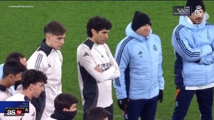 La charla de Ancelotti en el City of Manchester en la previa de Champions