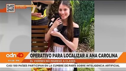 Continúa búsqueda de la joven Ana Carolina, desparecida en el cerro de las Mitras en Monterrey