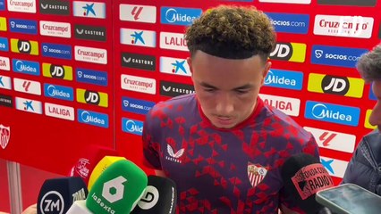 Rubén Vargas, tras el Sevilla-Barça