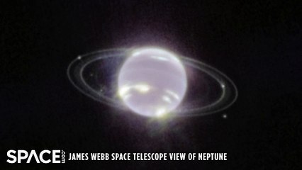 4K View Of Neptune Via James Webb Space Telescope