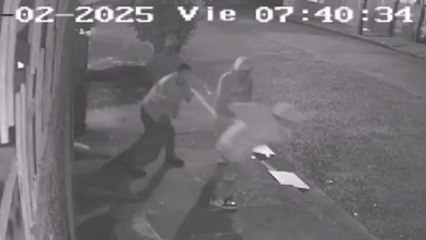 tn7- Cámaras de seguridad captan agresión contra joven en Turrialba-090225