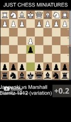 Frank Marshall beats Janowski with the Morphy's checkmate