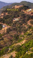 Beauty of hilly area