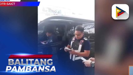 Convoy ni dating Sen. Pacquiao, naharang sa EDSA Busway