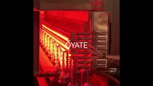 High quality 378mm 380mm 400v 2500w 3000w VK15 clear infrared heat lamps for blowing machines