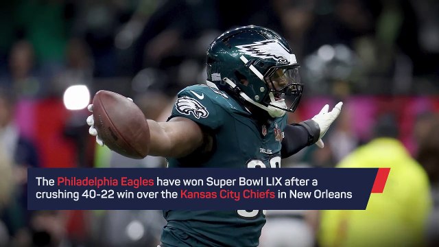 Breaking News - Eagles crush Chiefs to win Super Bowl LIX