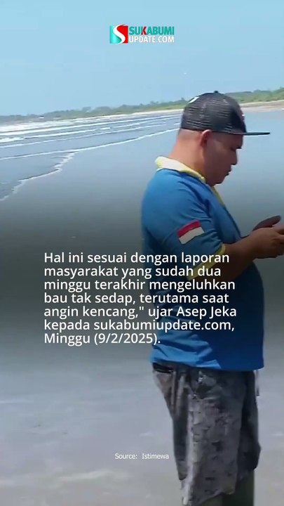 Warga Ujunggenteng Protes Limbah Tambak Udang: Berbau Menyengat dan Khawatir Cemari Laut