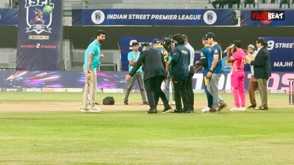 Global Star Ram Charan and Beautiful Arti Singh Attends ISPL Match at Mumbai, Video Viral