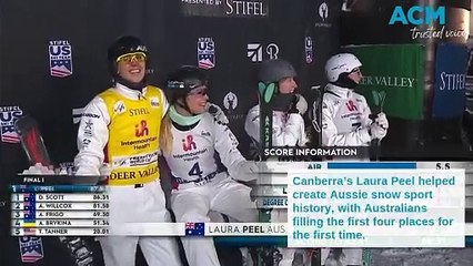 Flying Kangaroos' first four. Footage: FIS TV