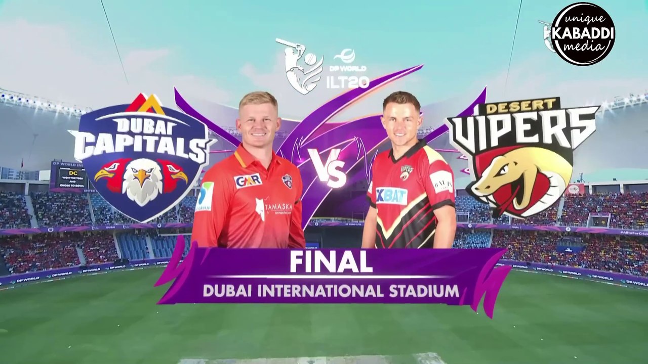 Full Highlights | ILT20 League 2025 | Dubai Capitals Vs Desert Vipers | Dc Vd Dv