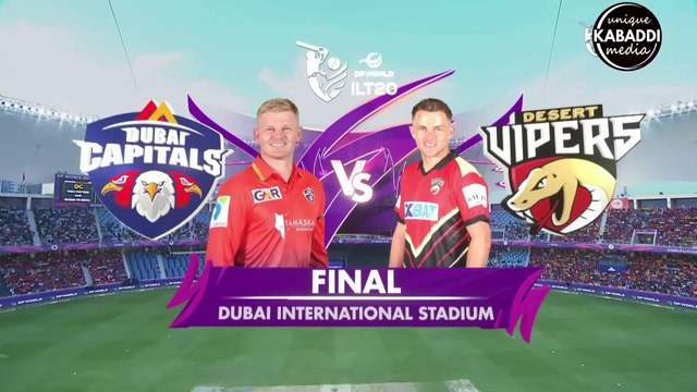 Full Highlights | ILT20 League 2025 | Dubai Capitals Vs Desert Vipers | Dc Vd Dv