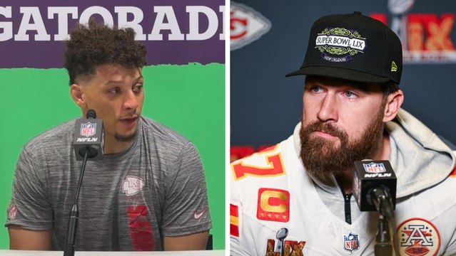 Patrick Mahomes y su postura tras el posible retiro de Travis Kelce tras la derrota de los Chiefs en el Super Bowl LIX