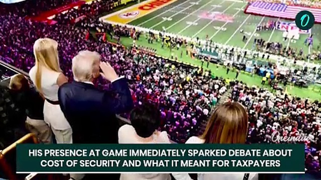 Trump's Grand Welcome with Loud Cheers at Super Bowl | Taylor Swift Gets Booed –Shocking Reactions