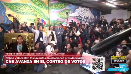 Informe desde Quito: Daniel Noboa brilla por su ausencia en el conteo de votos en Ecuador