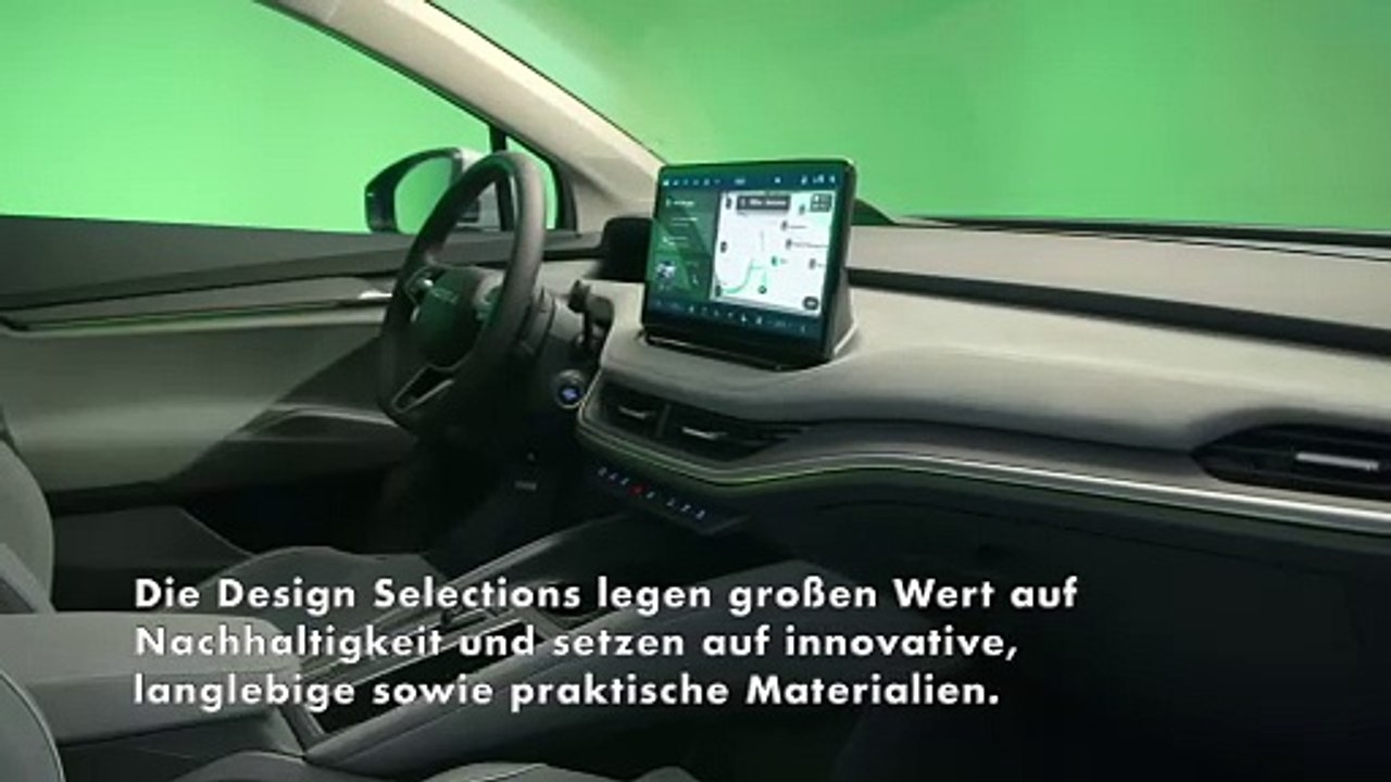 Der neue Škoda Enyaq - Interieur - geräumig, zeitlos, intuitiv und nachhaltig