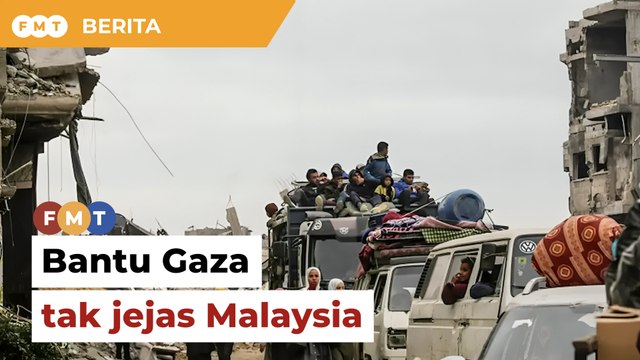 Bantu Gaza tak jejas pembangunan Malaysia, kata bekas pemimpin Bersatu