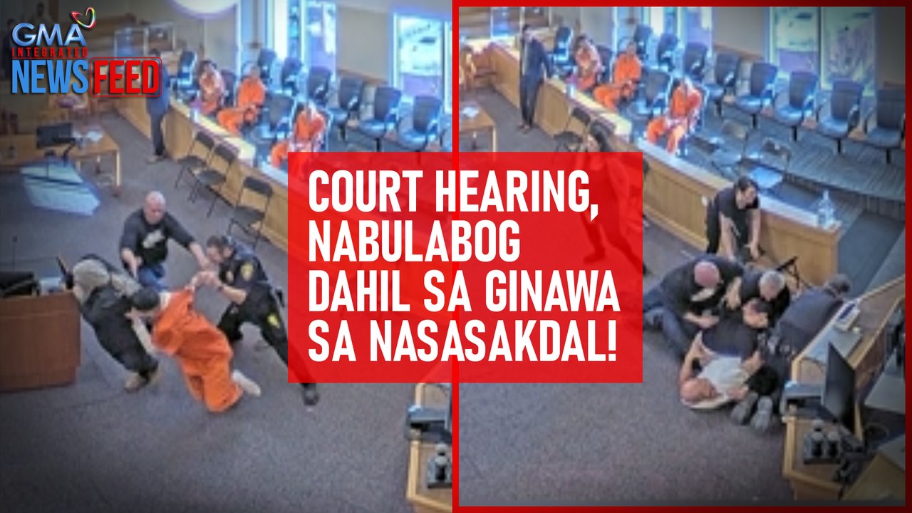 Court hearing, nabulabog dahil sa ginawa sa nasasakdal! | GMA Integrated Newsfeed