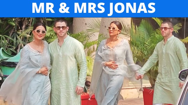 Nick Jonas Visits Mother-In-Law Home Alongside Wife Priyanka Chopra Jonas