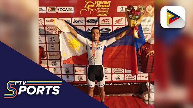 Mark John Galedo, silver medalist sa Asian Road Cycling championships sa Thailand