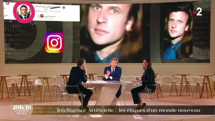Emmanuel Macron perd son sourire sur France 2 quand la journaliste indienne critique sa vidéo sur l'IA postée quelques heures plus tôt  : "Ce n'est pas drôle ! Ce n'est vraiment pas drôle !"