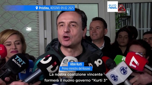 Exit poll elezioni parlamentari in Kosovo: in testa il partito del premier Albin Kurti
