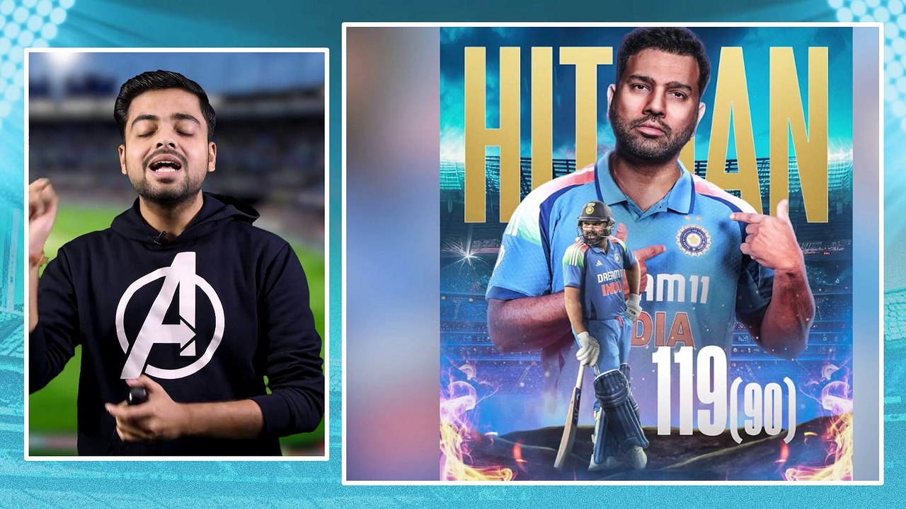 IND vs ENG： Rohit Sharma smashed 119 (90) with a SR of 132 in 2nd ODI ! Hitman is Back with a Bang !