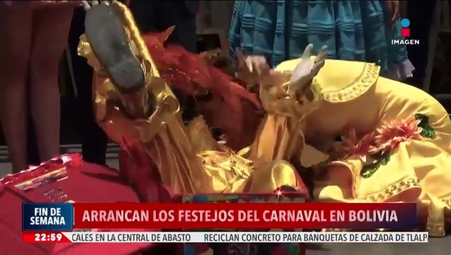 Arrancan los festejos del carnaval en Bolivia | Imagen Noticias Fin de Semana