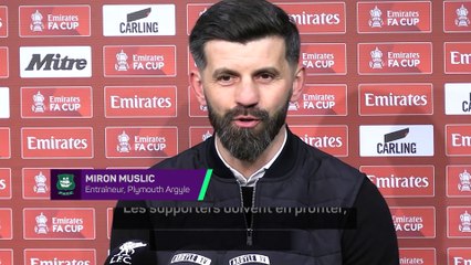 Plymouth - Muslic après avoir éliminé Liverpool : "Je vais manger des nachos et boire un Fanta"