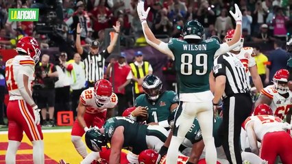 Philadelphia Eagles GANA el Súper Tazón con dominante victoria sobre Chiefs