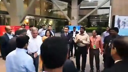 Es. Chakravarthy TCS | Ratan Naval Tata's visit for TCS Blitz 2017 at HICC, novotel. Hyderabad