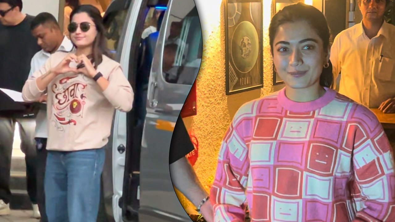 Rashmika Mandanna का दिखा कैजुअल अवतार, लंगड़ाते हुए किया Chhaava का प्रमोशन