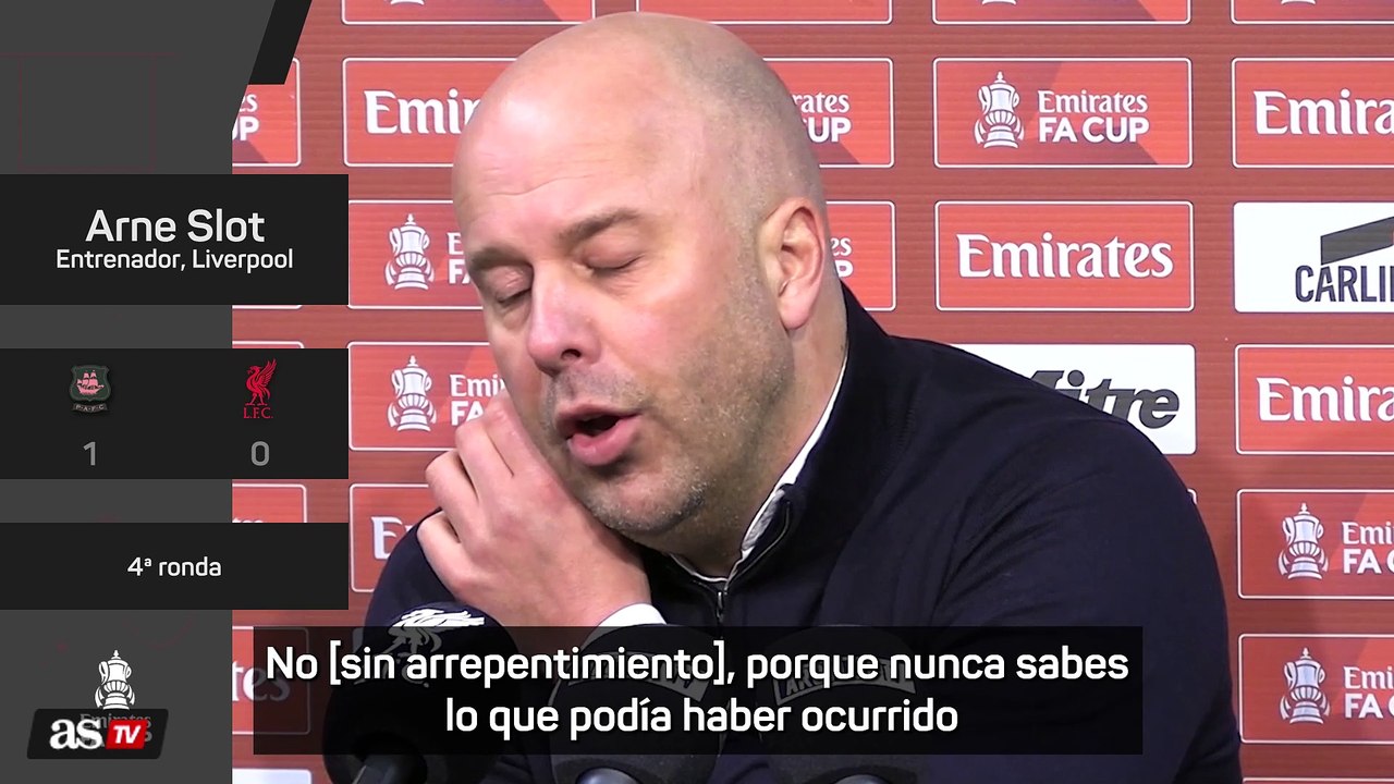 FA Cup: Eliminado el Liverpool de Slot: "Plymouth juega como el Manchester United"