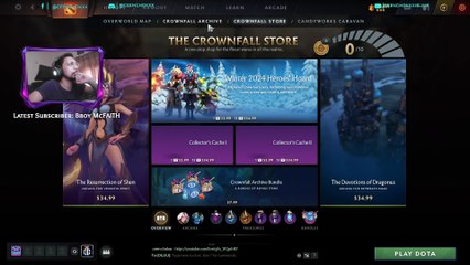 My 5th Arcana Zeus Candyworks Caravan Dota2