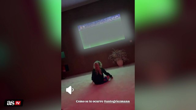 La reacción viral del hijo de Griezmann: le salió la vena colchonera y ‘cargó’ contra su padre