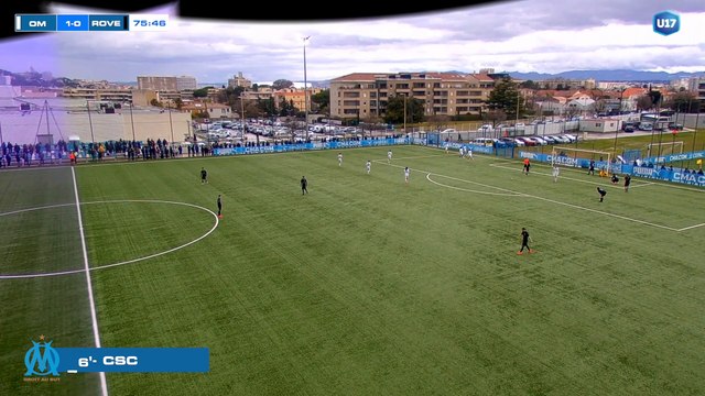 U17 I OM 2-1 Olympique Rovenain : Les buts marseillais