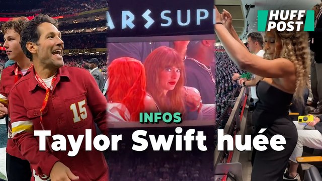 Au Super Bowl, Taylor Swift est restée interdite face aux huées dans tout le stade