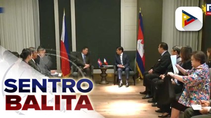 PBBM at Cambodian PM Hun Manet, nakatakdang magkaroon ng bilateral meeting bukas